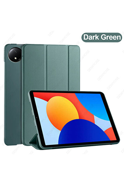 Choice جراب أخضر داكن لجهاز Redmi Pad SE مقاس 8.7 بوصة (إصدار 2024)، جراب سيل...