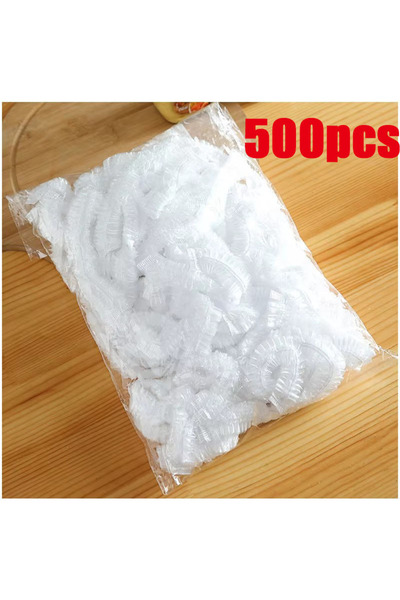 choice2 500pcs 100/500/1000Pcs Colorful Disposable Food Cover Disposable Clin...