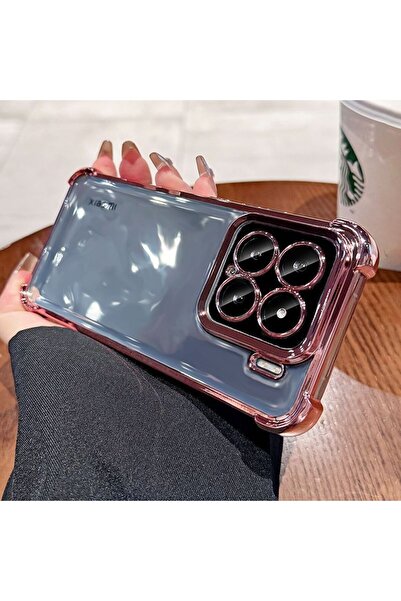 Choice3 جراب شاومي 15T 4jfst وردي اللون لحماية كاميرا هاتف شاومي 15T برو Mi 1...