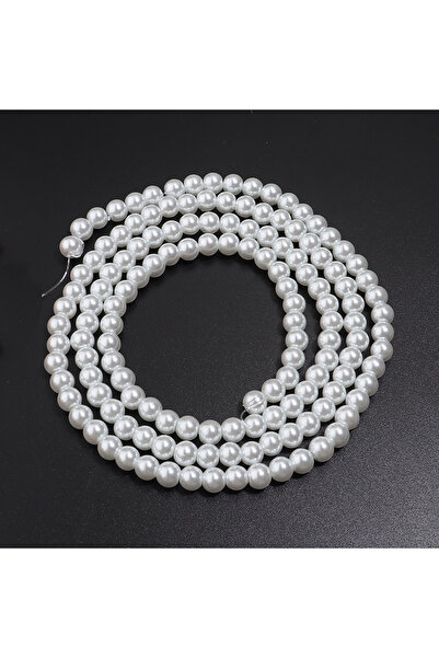 Choice 6mm 1strand/lot Vintage White Imitation Pearl Beads Baroque Shell Pear...