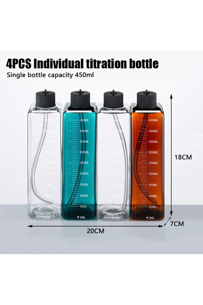 Choice1 طقم زجاجات التدريبع، خزان الأعشاب، مضخة تدريبع مياه البحر، زجاجة جرعا...