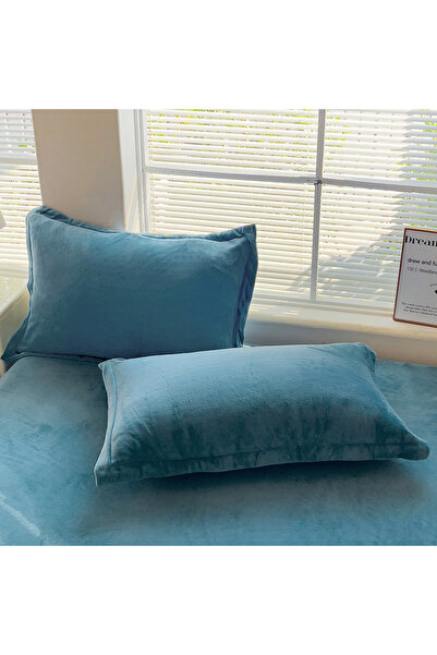 Choice9 2pc 48x74cm BaoLan 1/2pcs Soft Flannel Pillowcase Winter Warm Pillow ...