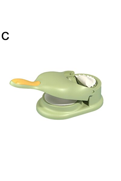 Choice1 مجموعة أدوات صنع الزلابية 2 في 1 باللون الأخضر، تتضمن غلافًا وضاغطًا ...