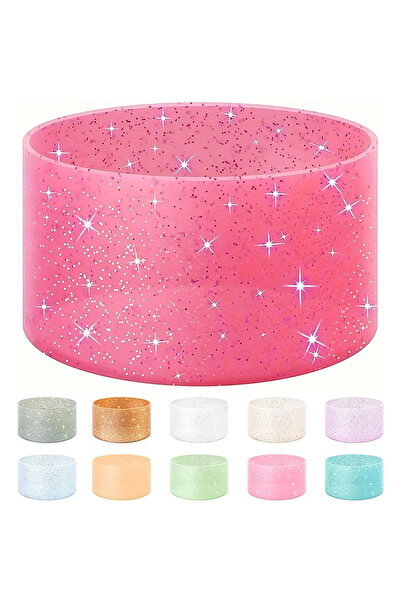 Choice10 1pcs bred bling 75mm silicone cup protection case storage vacuum bot...