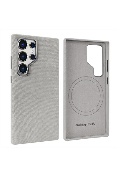 Choice10 جراب رمادي لهاتف سامسونج S25 ألترا، وجراب لهاتف سامسونج S26 ألترا مز...