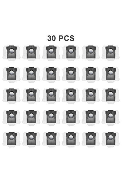 Choice1 30 كيس غبار بديل للمكنسة الكهربائية Dreame X50 Ultra/X40 Ultra/X30 Ul...