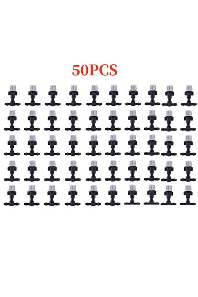 Choice4 50PCS 100/10PCS Plastic Watering Irrigation Garden Misting Sprinkler ...
