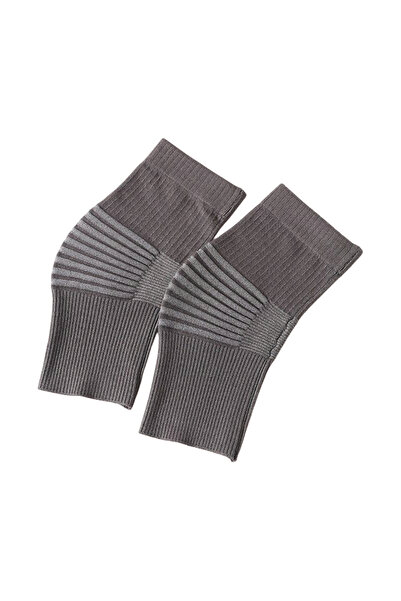 Choice4 واقيات ركبة سميكة للغاية بلون رمادي داكن، معززة حراري لتخفيف الألم وت...