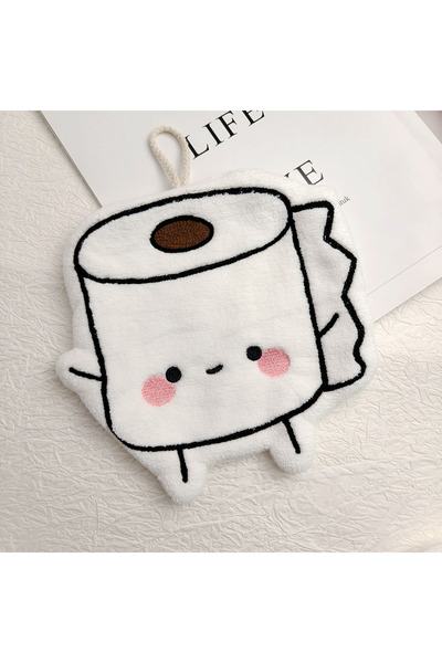 Choice1 Style 2 Soft Cartoon Hand Towel Wall-mounted Double-layer Thickened C...