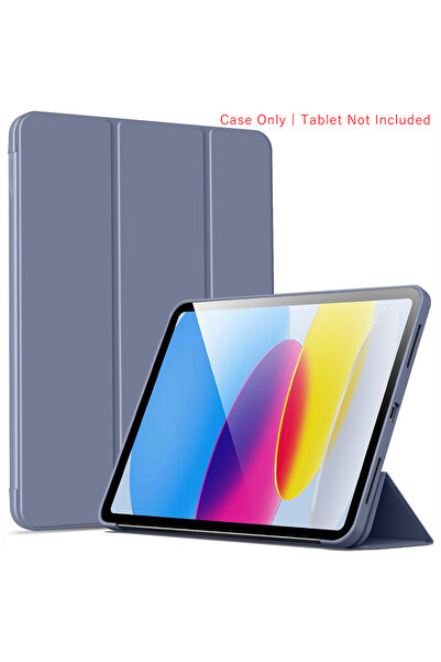 Choice8 iPad 11th 2025 A16 YT Lavender Purple Tri-fold Flip Case For iPad 10t...