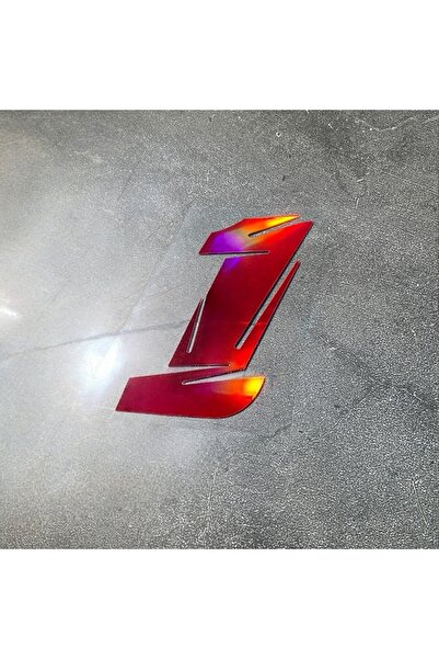 choice2 ملصقات ليزر حمراء للدراجات النارية، ارتفاع 5 سم، رقم 1-HL-N03، قطعة و...