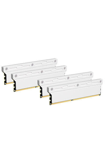 Choice RM-02 Wh 4pcs Teucer مبرد ذاكرة كمبيوتر مصنوع من الألومنيوم عالي الكفا...