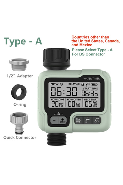 Choice Type-A HCT-322 Automatic Water Timer Garden Digital Irrigation Machine...