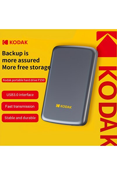 Choice1 قرص صلب خارجي محمول من كوداك بسعة 1 تيرابايت، طراز P150، بسرعة 5 جيجا...