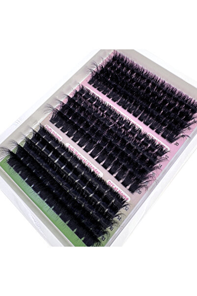 Choice21 مجموعة رموش جديدة مكونة من 15 صفًا، رموش كثيفة خماسية الأبعاد، رموش ...