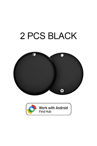 Choice جهاز تتبع GPS صغير أسود اللون مكون من قطعتين، يعمل بنظام Android، مزود...