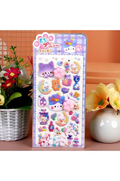 choice2 21x10cm Style-05 New Cartoon Soft Cat Claw Pinch Decompression 3D Sti...