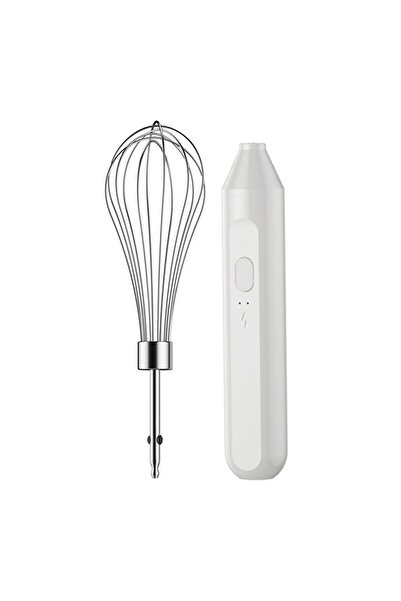 Choice1 WHITE 1 PCS Electric Milk Frother Handheld Egg Beater Coffee Milk Dri...