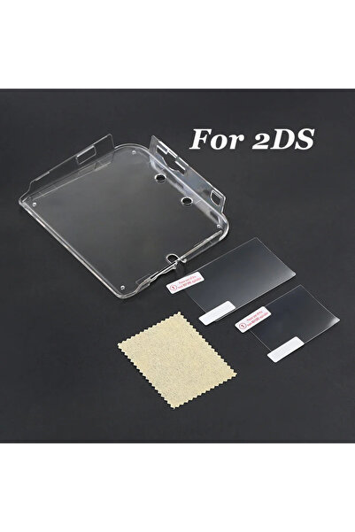 Choice1 غطاء حماية مقاوم للخدش، غطاء صلب كريستالي لجهاز 2DS، غطاء حماية شفاف ...