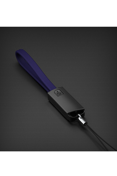 Choice1 كابل بيانات محمول من النوع C، مصنوع من سبائك الزنك، أزرق اللون، قابل ...