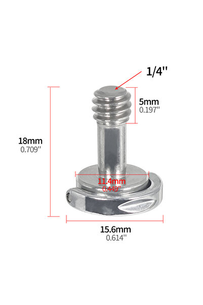 Choice8 قطعة واحدة، برغي من النوع B مقاس 1/4 بوصة - 3/8 بوصة، خيط من الفولاذ ...