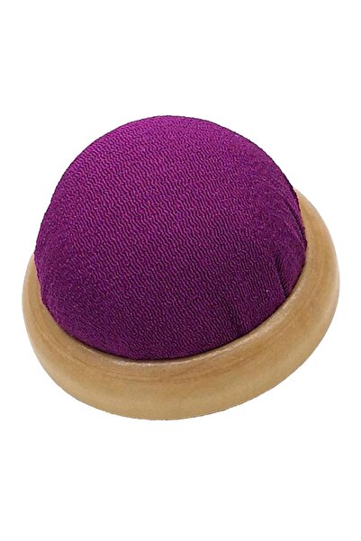 choice2 Purple 2.7inch Pin Cushion Needle Pincushion with Wooden Base Wrist P...