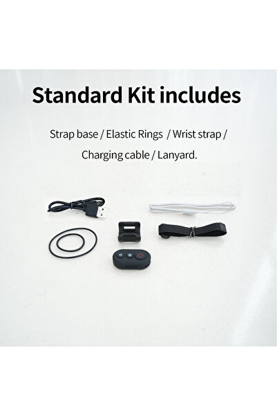 Choice جهاز تحكم عن بعد بتقنية البلوتوث لطائرة DJI Action 5 Pro/Action 4، صغي...