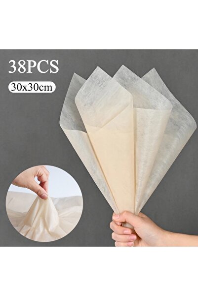 Choice3 38 قطعة - ورق تغليف لتنسيق الزهور، ورق تغليف زهور قطن ، غير منسوج