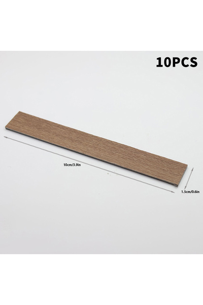 choice2 مجموعة من 10 قطع من ألواح الأرضيات الخشبية المصغرة المصنوعة من مادة P...