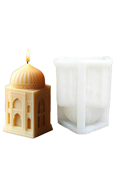 Choice قالب سيليكون واحد لصنع الشموع على شكل مسجد مقدس - تصميم معماري إسلامي ...