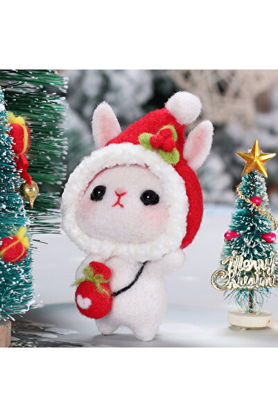 Choice3 type 5 KRABALL Wool Felting Kit Xmas Decorati Wool Needle Felt Kit An...