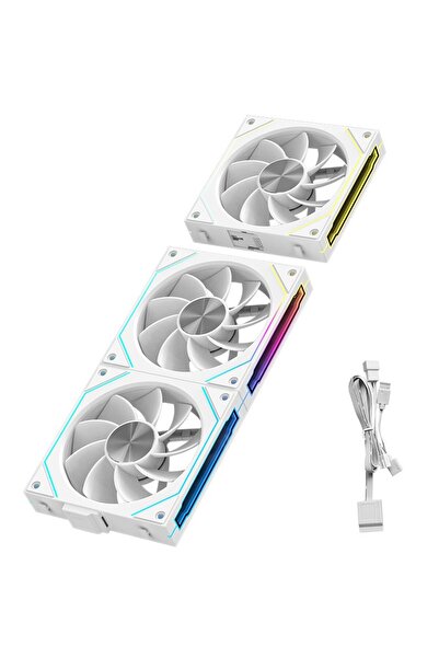 Choice3 RGB Reverse Blades 3 Fans White Reverse LDPCSJ OEM PRISM 5 PRO Comput...