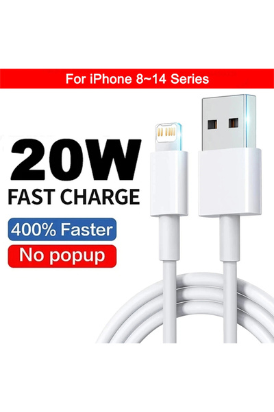 Choice11 1m 20W USB A to L Cable 20W Original USB C Charger Cable For iPhone ...