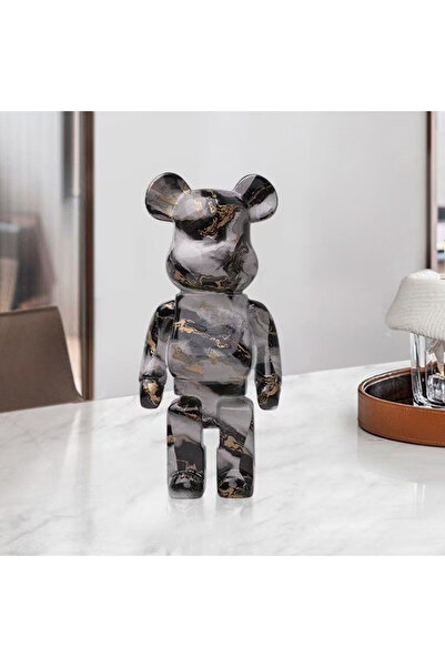 Choice11 تمثال دب جرافيتي بارتفاع 27 سم/10 بوصات، ديكور منزلي، حيوان، زخرفة ت...