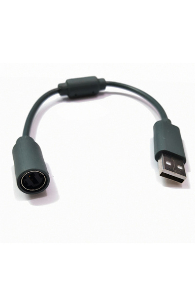 Choice black 25cm USB Cable for XBOX360 Converter Cord Replacement Cable Game...