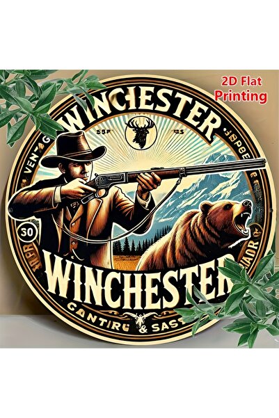 Choice لوحة جدارية من الألومنيوم بتصميم وينشستر عتيق، مقاس 20x20، قطعة واحدة،...