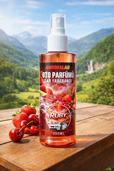 AndoraLab Ruby 150 ml Kalıcı Sprey Oto Parfümü