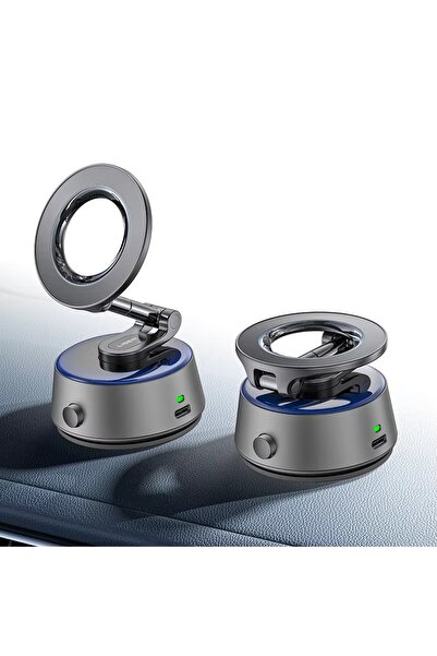 Choice حامل هاتف للسيارة من LISEN، أسود اللون، فائق الهدوء، يدور 360 درجة، يع...