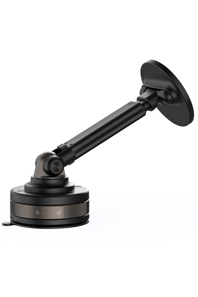 Choice حامل مغناطيسي للسيارة J34 تلسكوبي، كوب شفط معدني، دوران 360 درجة، طول ...