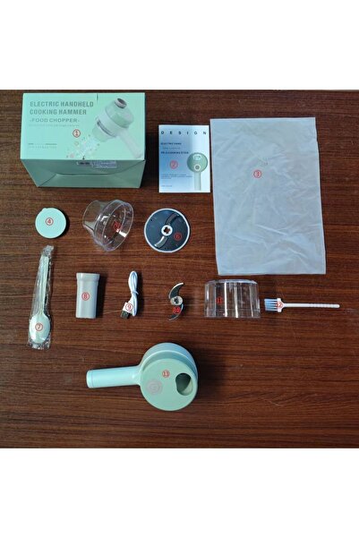 Choice مجموعة واحدة من قطاعة الخضار الكهربائية متعددة الوظائف، ضاغطة طعام يدو...