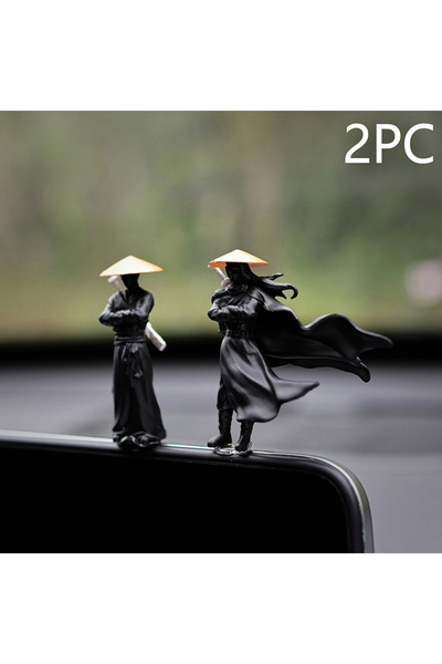 Choice1 قطعتان من التماثيل الصغيرة المصنوعة من الراتنج، 50 مم، محاربون سامورا...