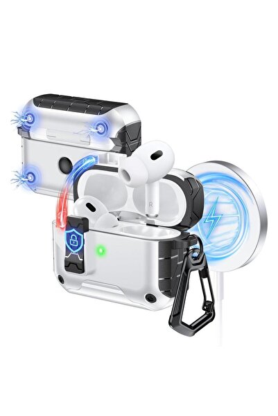 Choice1 جراب مغناطيسي أوتوماتيكي من B لسماعات AirPods Pro 3، غطاء حامل للهاتف...