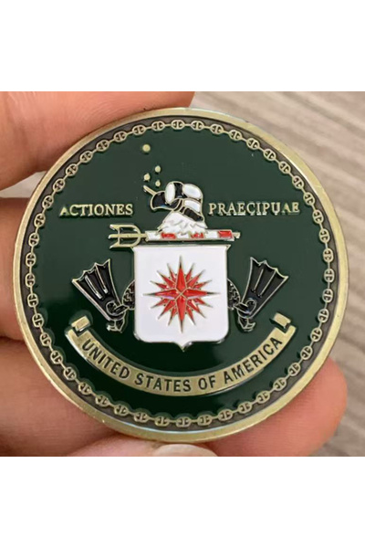 Choice الولايات المتحدة وكالة المخابرات المركزية التحدي عملة تذكارية Actiones...