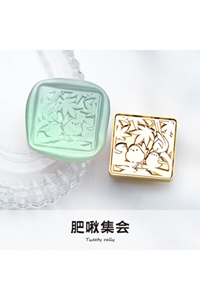 Choice7 ختم شمعي برأس على شكل حيوانات لطيفة، مقاس 25×25 مم، مناسب للبطاقات وا...