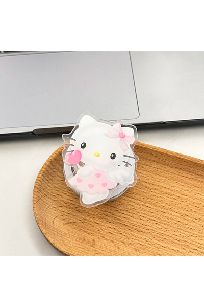 Choice7 حامل مغناطيسي لطيف للهاتف من سانريو، بتصميم شخصيات هيلو كيتي وكورومي ...