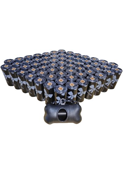 Choice4 30 لفة، لون أسود عظمي، 900/660/300 كيس فضلات كلاب سميكة للغاية، مع مو...