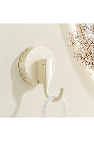 Choice1 خطاف شفط قوي أبيض اللون، لا يتطلب حفرًا، لا يترك أثرًا، مناسب للحمام ...