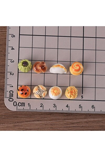 Choice ١٠ قطع متنوعة من طعام اللعب المصغر، خبز، زلابية، مانتو، إكسسوارات مجوه...