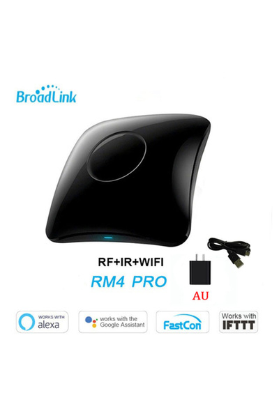 Choice3 جهاز Broadlink RM4 PRO مزود بقابس أسترالي، وقابس أوروبي/بريطاني/أمريك...