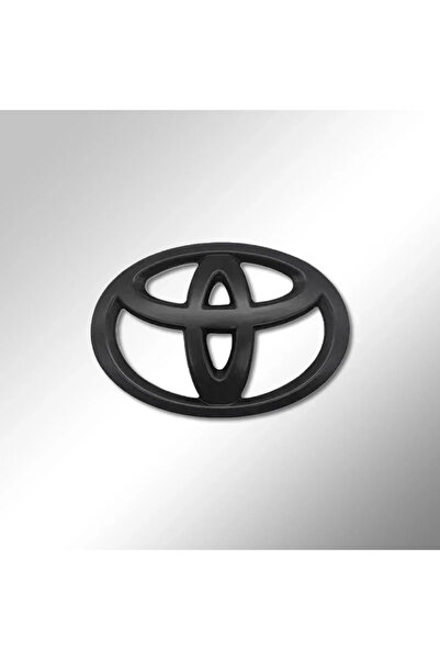 Choice1 TOYOTA 1pc Matte Black 1PCS ABS Toyota Logo Car Emblem Steering Wheel...